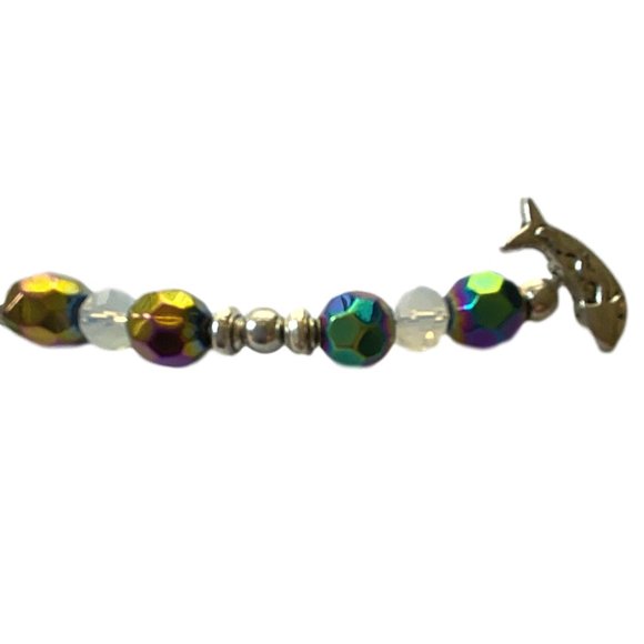 Regal Queen of Cats Cabochon Beaded Bracelet NEW - Picture 11 of 16